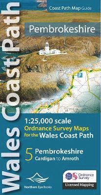 bokomslag Pembrokeshire Coast Path Map Guide