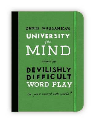 bokomslag University of the Mind: Devilishly Difficult Word Play