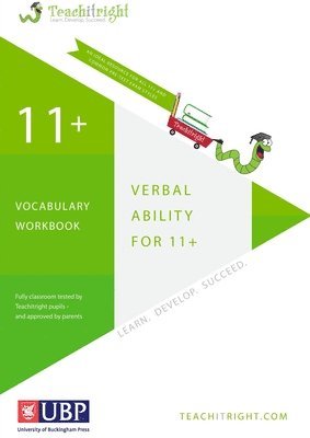 Teachitright - Verbal Ability for 11 +: Vocabulary Tests Workbook (Teachitright), Häftad. Tillgänglighet: Tillfälligt slut