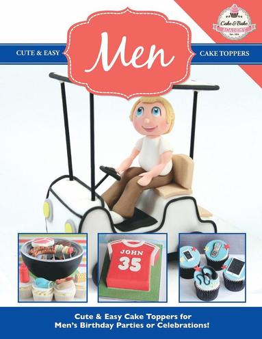 bokomslag Cute & Easy Cake Toppers for MEN!