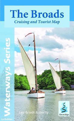 bokomslag The Broads Cruising and Tourist Map