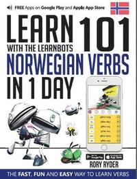 bokomslag Learn 101 Norwegian Verbs In 1 Day