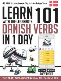 bokomslag Learn 101 Danish Verbs in 1 Day