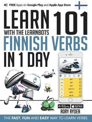 bokomslag Learn 101 Finnish Verbs In 1 Day