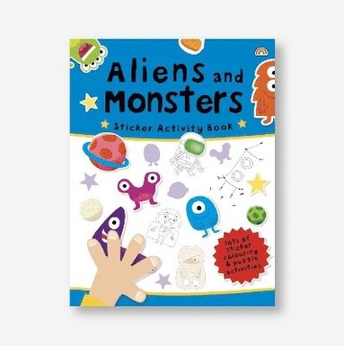 bokomslag Sticker Activity Book - Monsters and Aliens