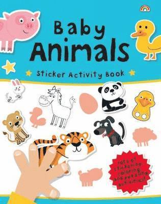 Sticker Activity Book Baby Animals, Häftad