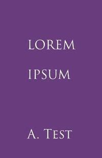 bokomslag Lorem Ipsum