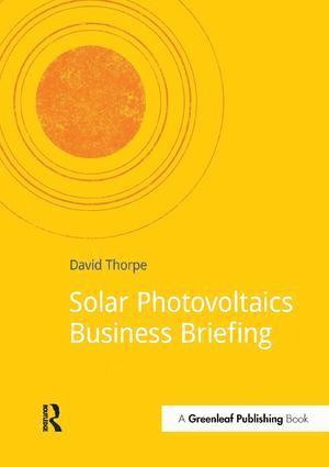 David Thorpe - Solar Photovoltaics Business Briefing, Häftad