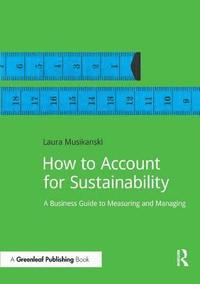 bokomslag How to Account for Sustainability