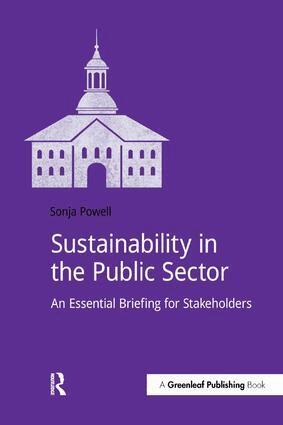 Sonja Powell - Sustainability in the Public Sector, Häftad