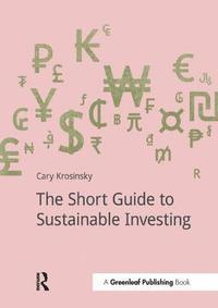 bokomslag The Short Guide to Sustainable Investing