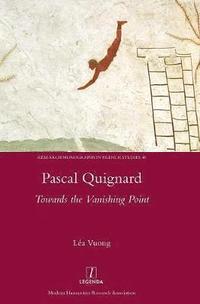 bokomslag Pascal Quignard