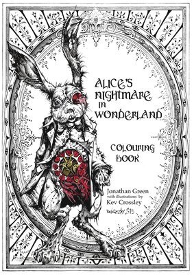 Alice's Nightmare in Wonderland Colouring Book 1