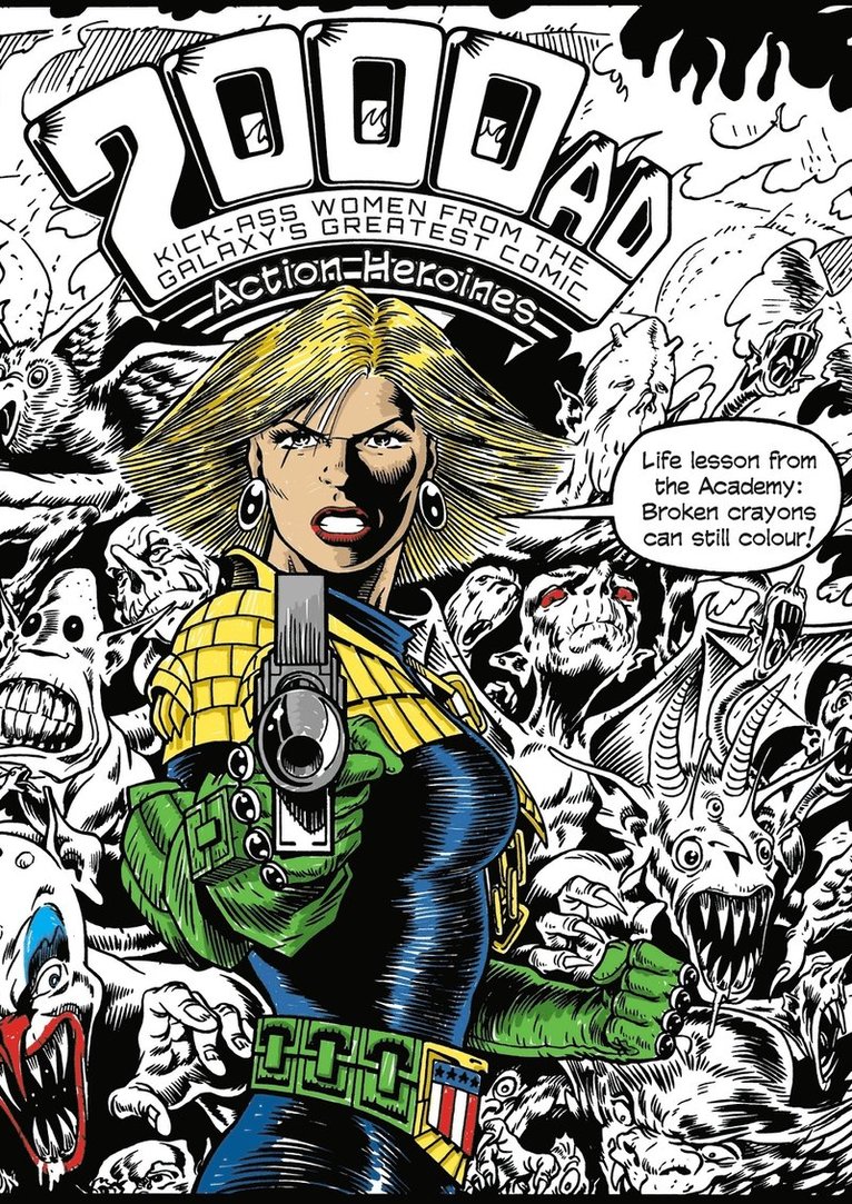 The 2000AD Action Heroines Colouring Book 1