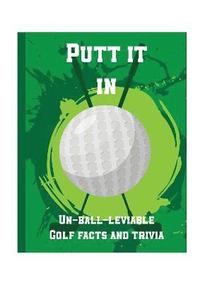 bokomslag Putt It In Pocket Sports Book