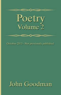 John Goodman - Poetry, Häftad