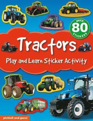 Play and Learn Sticker Activity: Tractors 1