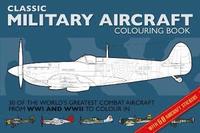 bokomslag Military Aircraft Colouring Book