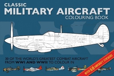 Military Aircraft Colouring Book 1