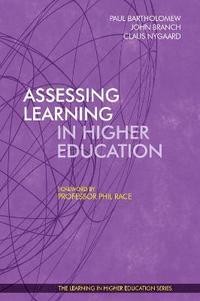 bokomslag Assessing Learning in Higher Education