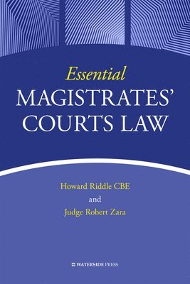 bokomslag Essential Magistrates' Courts Law