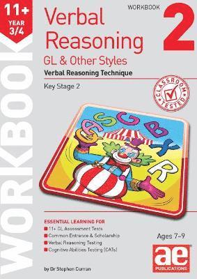 11+ Verbal Reasoning Year 3/4 GL & Other Styles Workbook 2 1