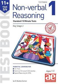 bokomslag 11+ Non-verbal Reasoning Year 3/4 Testbook 1