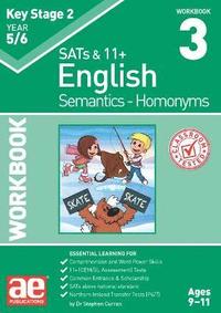 bokomslag KS2 Semantics Year 5/6 Workbook 3 - Homonyms