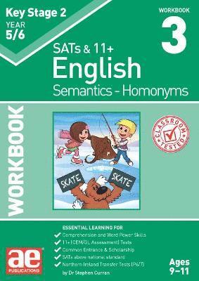 KS2 Semantics Year 5/6 Workbook 3 - Homonyms 1