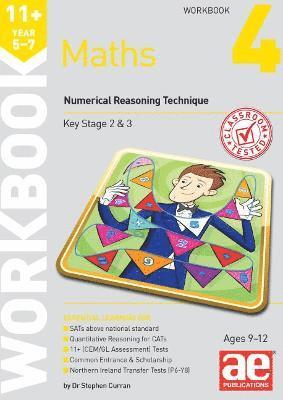 bokomslag 11+ Maths Year 5-7 Workbook 4