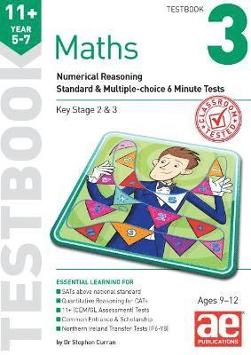 11+ Maths Year 5-7 Testbook 3 1