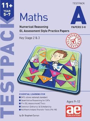 bokomslag 11+ Maths Year 5-7 Testpack A Papers 5-8