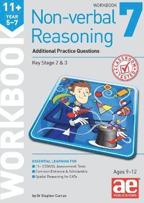 Stephen C. Curran, Natalie Knowles, Andrea F. Richardson, Katrina MacKay - 11+ Non-verbal Reasoning Year 5-7 Workbook 7, Häftad