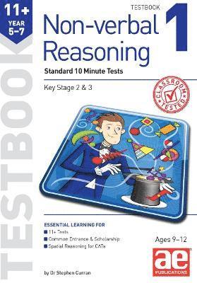 bokomslag 11+ Non-verbal Reasoning Year 5-7 Testbook 1