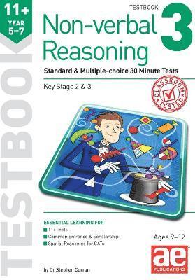 11+ Non-verbal Reasoning Year 5-7 Testbook 3 1