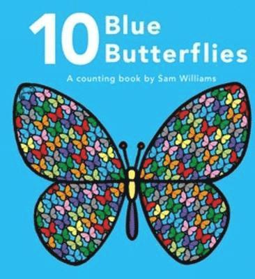10 Blue Butterflies 1