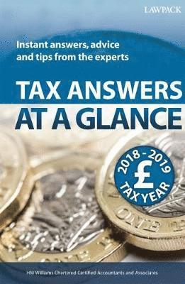 bokomslag Tax Answers at a Glance 2018/19