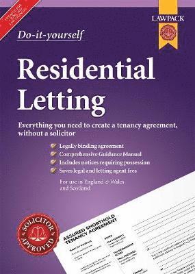 Lawpack Residential Letting DIY Kit 1