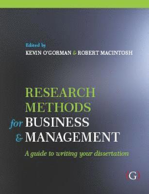 Research Methods for Business and Management 1
