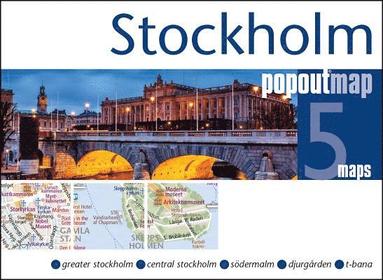 bokomslag Stockholm PopOut Map