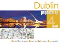 bokomslag Dublin PopOut Map