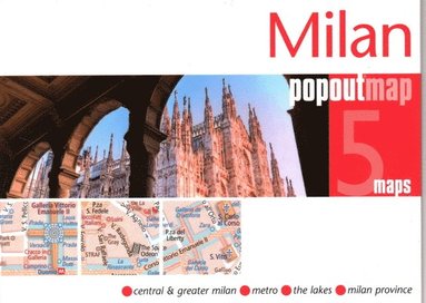 bokomslag Milan PopOut Map