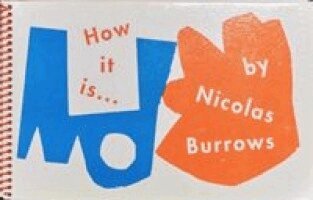 Nicolas Burrows - How it is - Nicolas Burrows, Häftad