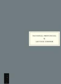 bokomslag National Provincial