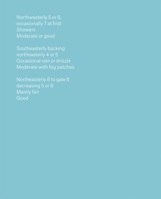 Mark Power - Shipping Forecast, Inbunden