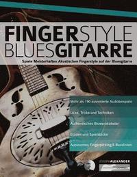 bokomslag Fingerstyle Bluesgitarre