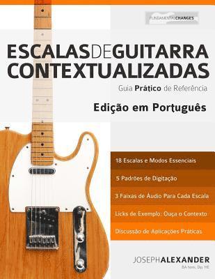 bokomslag Escalas de Guitarra Contextualizadas