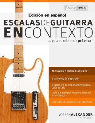 bokomslag Escalas de guitarra en contexto