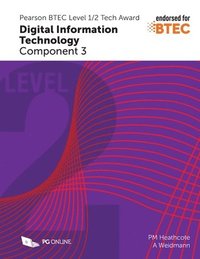 bokomslag Pearson BTEC Level 1/2 Tech Award in Digital Information Technology: Component 3