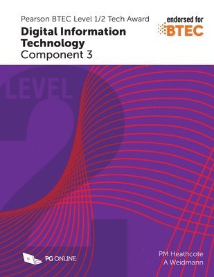 Pearson BTEC Level 1/2 Tech Award in Digital Information Technology: Component 3 1